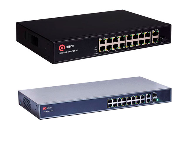 Неуправляемые коммутаторы QTECH